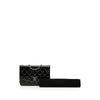 Chanel CC Quilted Patent Brilliant Wallet On Chain Secondhand