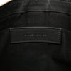 Balenciaga Perforated Calfskin Navy Clip Clutch M Secondhand