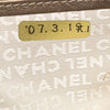 Chanel Metallic Aged Calfskin Cambon Ligne Bifold Wallet Secondhand