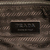 Secondhand Prada Cinghiale Trimmed Canvas Canapa Tote