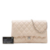 Chanel Quilted Caviar Flap Clutch with Chain Secondhand