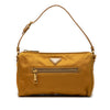 Prada Saffiano Trimmed Tessuto Handbag Secondhand