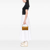 Prada Saffiano Trimmed Tessuto Handbag Secondhand