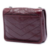Saint Laurent Crinkled Calfskin Niki Wallet on Chain Secondhand