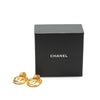 Chanel Gold Plated CC Swing Clip On Earrings Secondhand