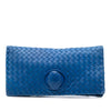 Bottega Veneta Nappa Intrecciato Turn Lock Clutch Secondhand