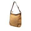 LOEWE Suede Fiel A La Piel Shoulder Bag Secondhand
