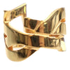 Secondhand Saint Laurent Gold Plated Monogram Ring