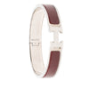 Hermès Narrow Enamel Clic H Bracelet PM Secondhand