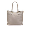 Prada Vitello Daino Side Zip Shopper Tote Secondhand