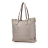 Prada Vitello Daino Side Zip Shopper Tote Secondhand