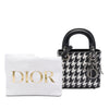Dior Micro Calfskin Houndstooth Embossed Macro Lady Dior Secondhand