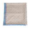 Secondhand Louis Vuitton Damier Azur Straps Scarf - '10s