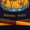 Hermès Les Tambours Silk Scarf 90 Secondhand