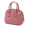 Burberry Small Heritage Grain Check Embossed Orchard Bowling Bag Secondhand