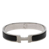 Hermès Narrow Enamel Clic H Bracelet GM Secondhand