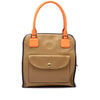 LOEWE Tricolor Leather Anagram Oro Handbag Secondhand