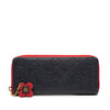 Louis Vuitton Monogram Empreinte Bloom Flowers Clemence Wallet Secondhand