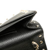 Valentino Pebbled Calfskin Rockstud Envelope Wallet on Chain Secondhand
