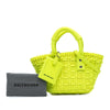 Balenciaga XXS Faux Leather Bistro Basket Bag Secondhand