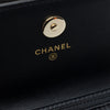 Chanel Quilted Calfskin Maxi Pearls Clutch With Chain Secondhand