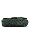 Fendi Zucca Interlaced Jacquard Baguette Satchel Secondhand