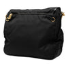 Prada Tessuto Zip Double Buckle Messenger Bag Secondhand