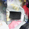 Prada Mesh Leather and Floral Printed Tessuto Tote Secondhand