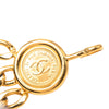 Chanel CC Gold Plated 31 Rue Cambon Medallion Triple Chain Belt Secondhand