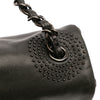 Chanel CC Studded Lambskin East West Flap Secondhand