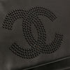 Chanel CC Studded Lambskin East West Flap Secondhand
