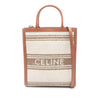 Celine Small Canvas Vertical Cabas Tote Secondhand