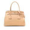 Prada Vitello Daino Cuir Frame Convertible Tote Secondhand