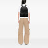 Burberry Leather Trimmed Nylon Backpack Secondhand