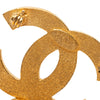 Chanel CC Gold Plated Icon Charm Pin Brooch Secondhand