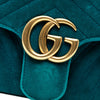 Gucci Medium GG Marmont Matelasse Velvet Shoulder Bag Secondhand