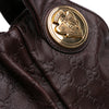 Gucci Large Guccissima Hysteria Satchel Secondhand