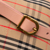 Burberry 1983 Knight Check Canvas and Calfskin Link Camera Bag Secondhand