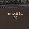 Chanel CC Caviar and Canvas Wallet on Chain Secondhand