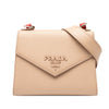Prada Saffiano Cuir Monochrome Envelope Crossbody Secondhand