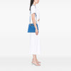Gucci Small Metallic Calfskin Bamboo Shopper Satchel Secondhand