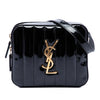 Saint Laurent Matelasse Patent Monogram Vicky Belt Bag Secondhand