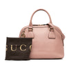 Gucci Small Dollar Calfskin GG Charm Dome Satchel Secondhand