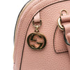 Gucci Small Dollar Calfskin GG Charm Dome Satchel Secondhand