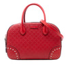 Gucci Diamante Bright Leather Satchel Secondhand