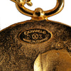 Secondhand Chanel Gold Plated Leo Lion Medallion Pendant Necklace