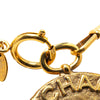 Secondhand Chanel Gold Plated Leo Lion Medallion Pendant Necklace