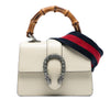 Gucci Mini Leather Bamboo Dionysus Web Satchel Secondhand