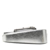Gucci Metallic Textured Calfskin Asymmetric Horsebit 1955 Shoulder Bag Secondhand