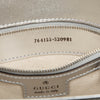 Gucci Metallic Textured Calfskin Asymmetric Horsebit 1955 Shoulder Bag Secondhand